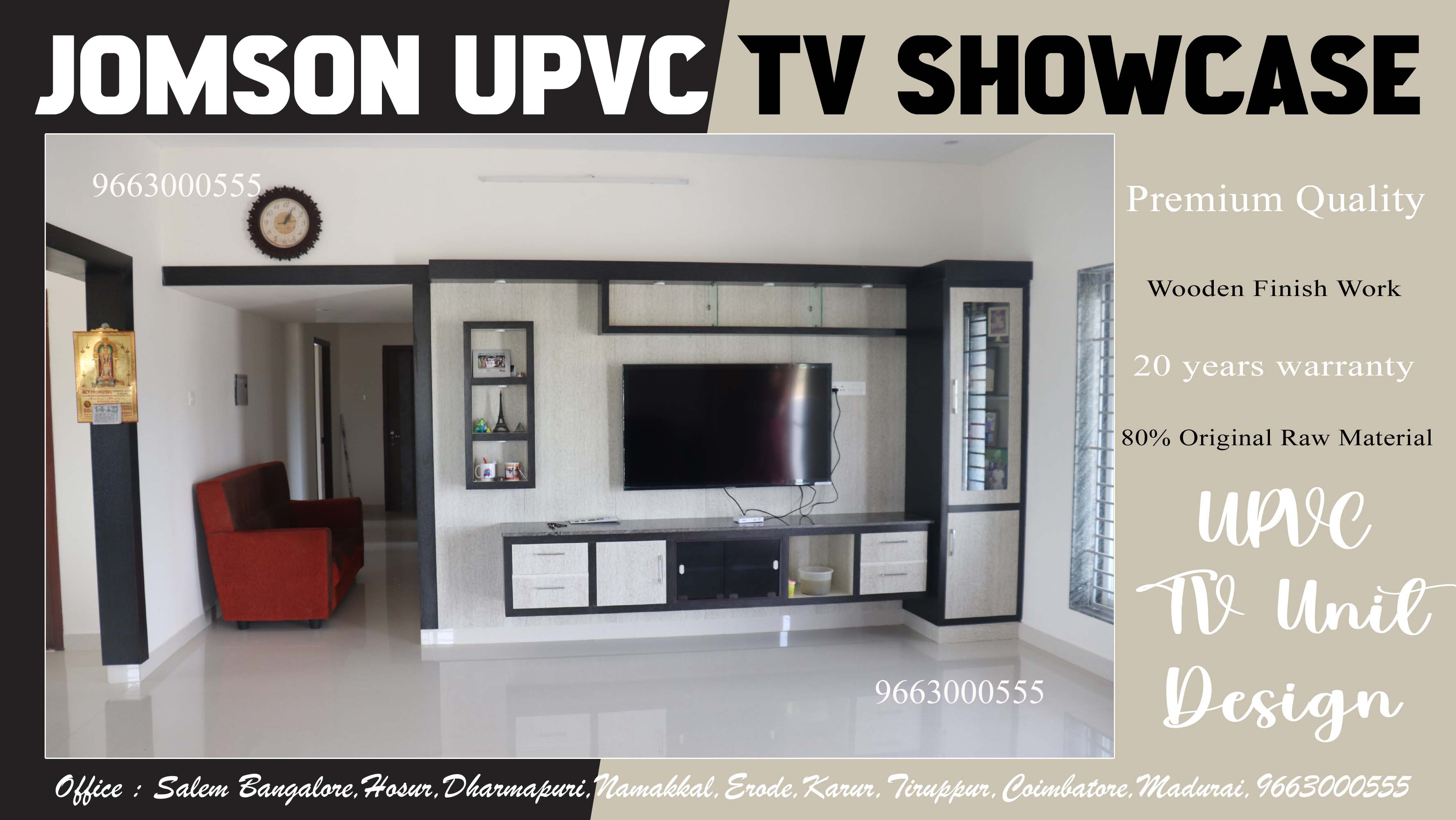 upvc tv showcase